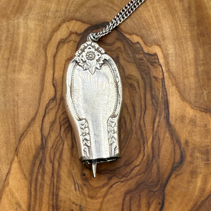 Silver Fairy Bell Pendant