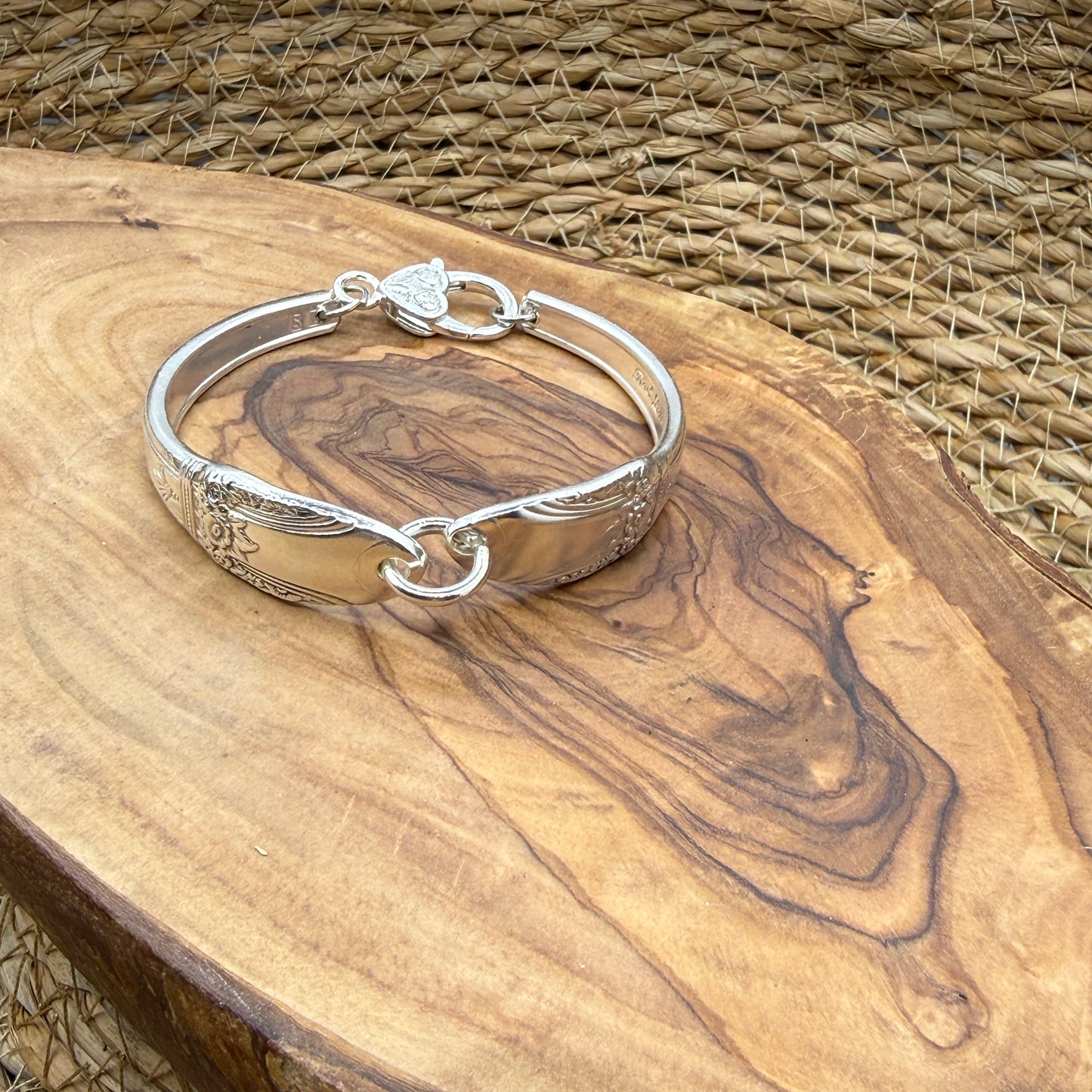 Silverware Bracelet - First Love Pattern
