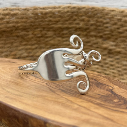 Silver Fork Bracelet