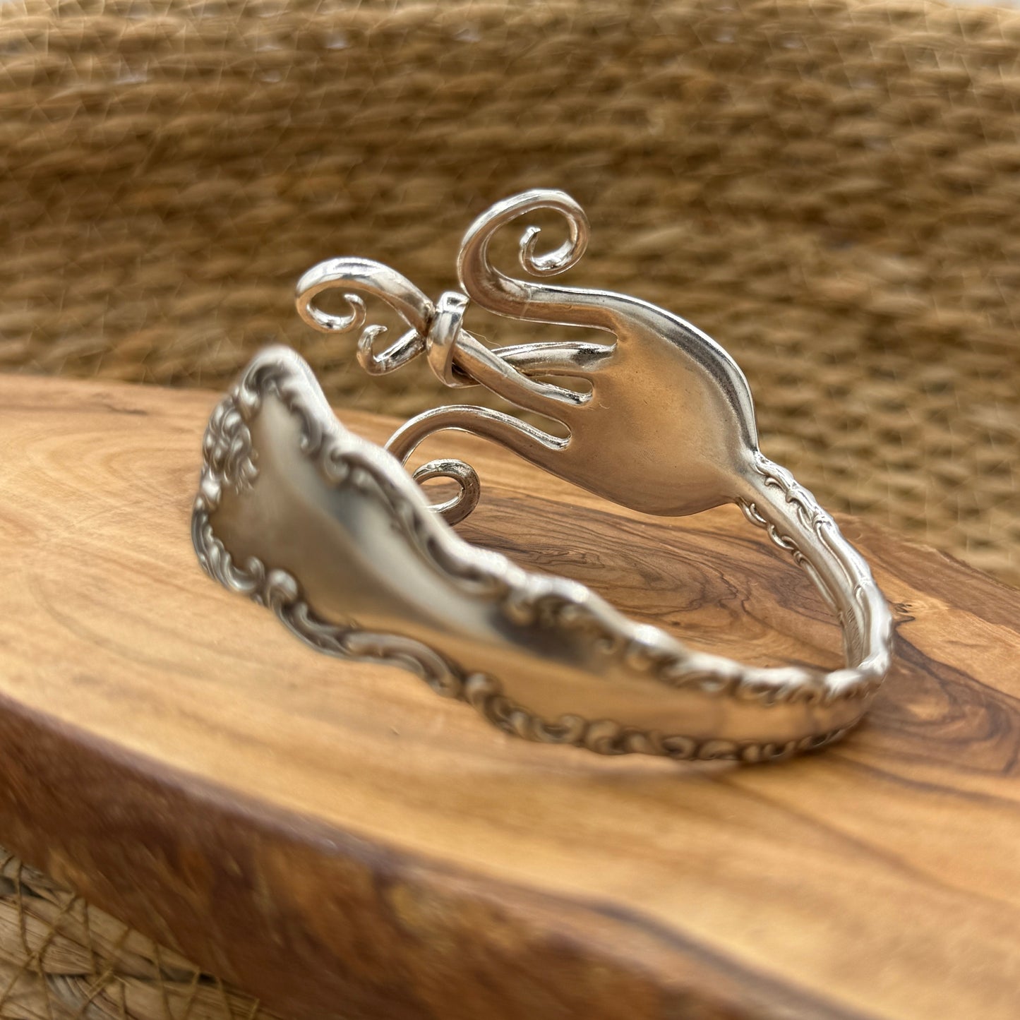 Silver Fork Bracelet
