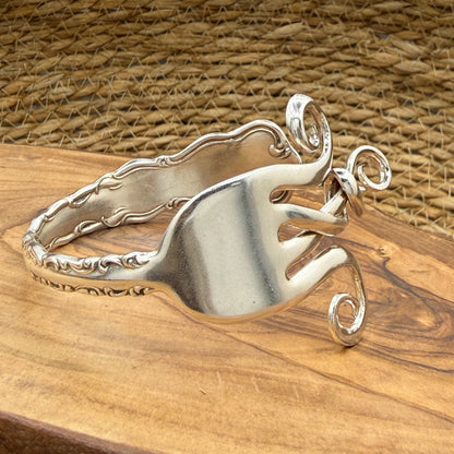 Silver Fork Bracelet