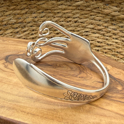 Silver Fork Bracelet