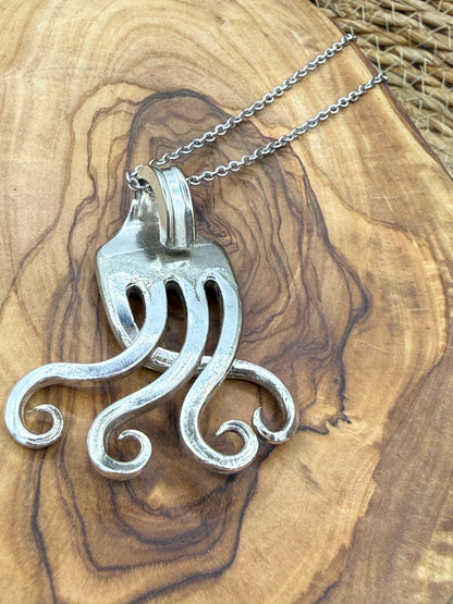 Twisted Fork Pendant