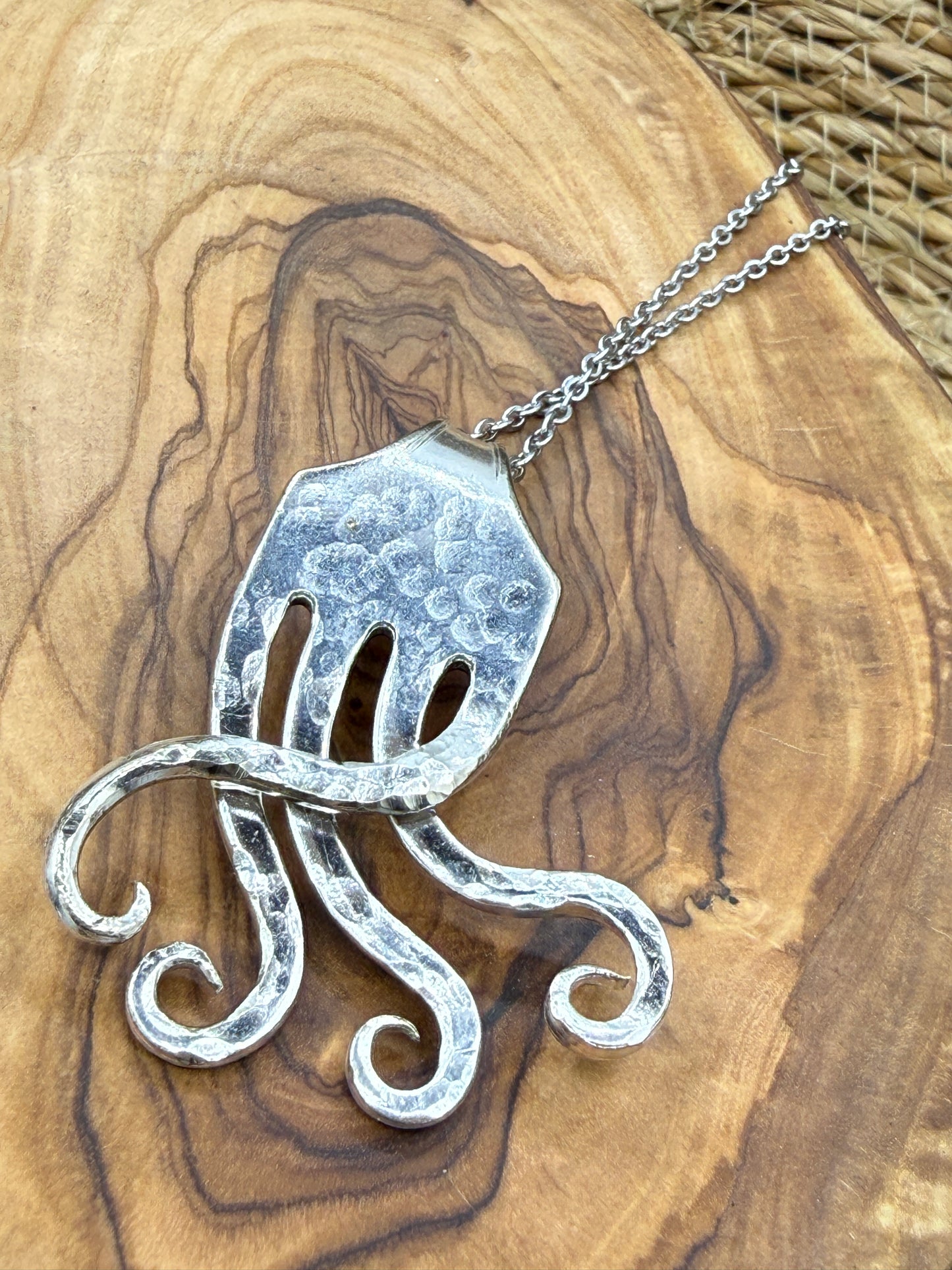 Twisted Fork Pendant