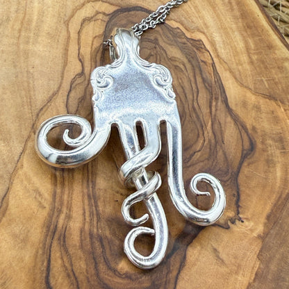 Twisted Fork Pendant