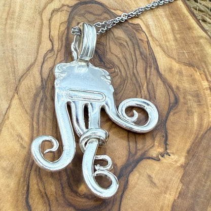 Twisted Fork Pendant