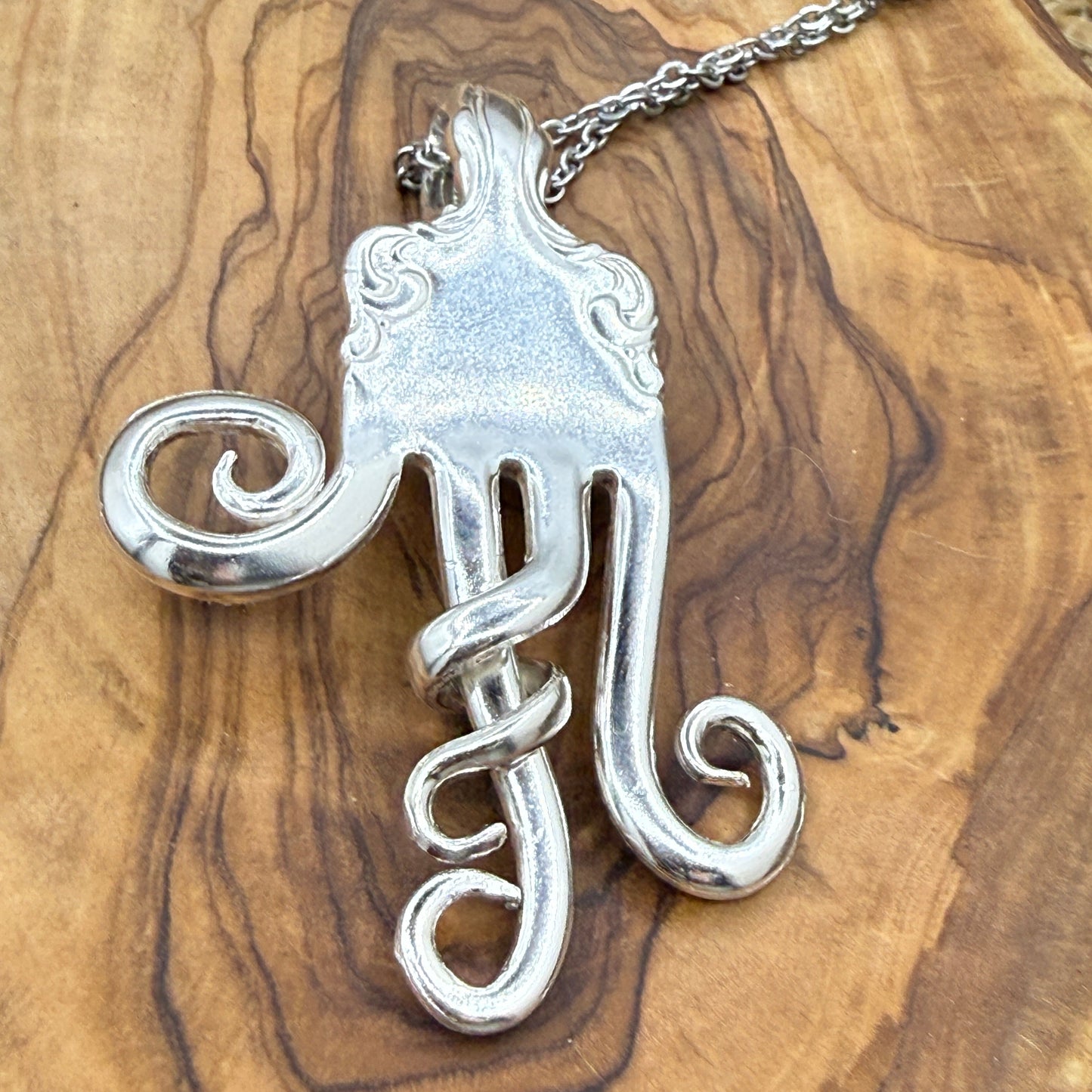 Twisted Fork Pendant