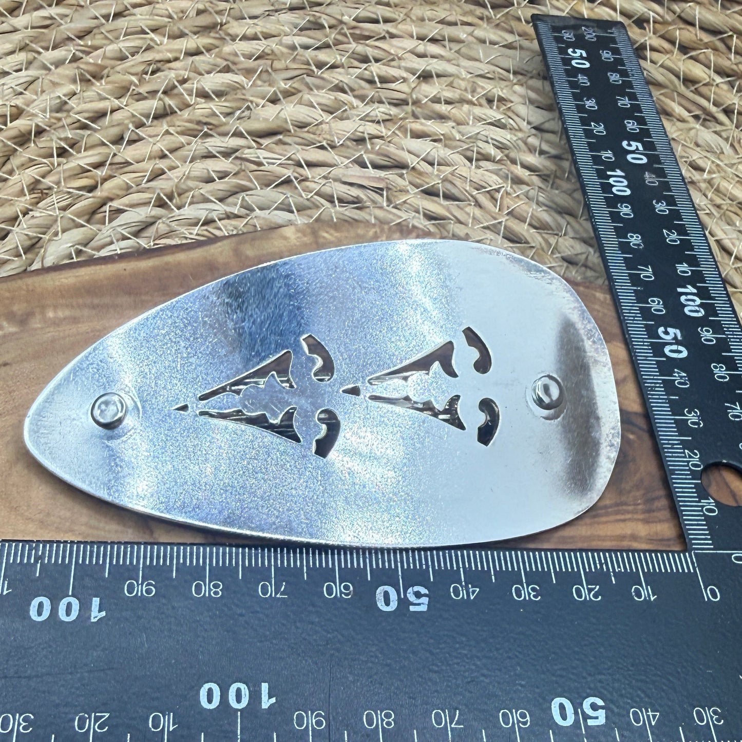 Hair Clip/Barrette From Pie Server