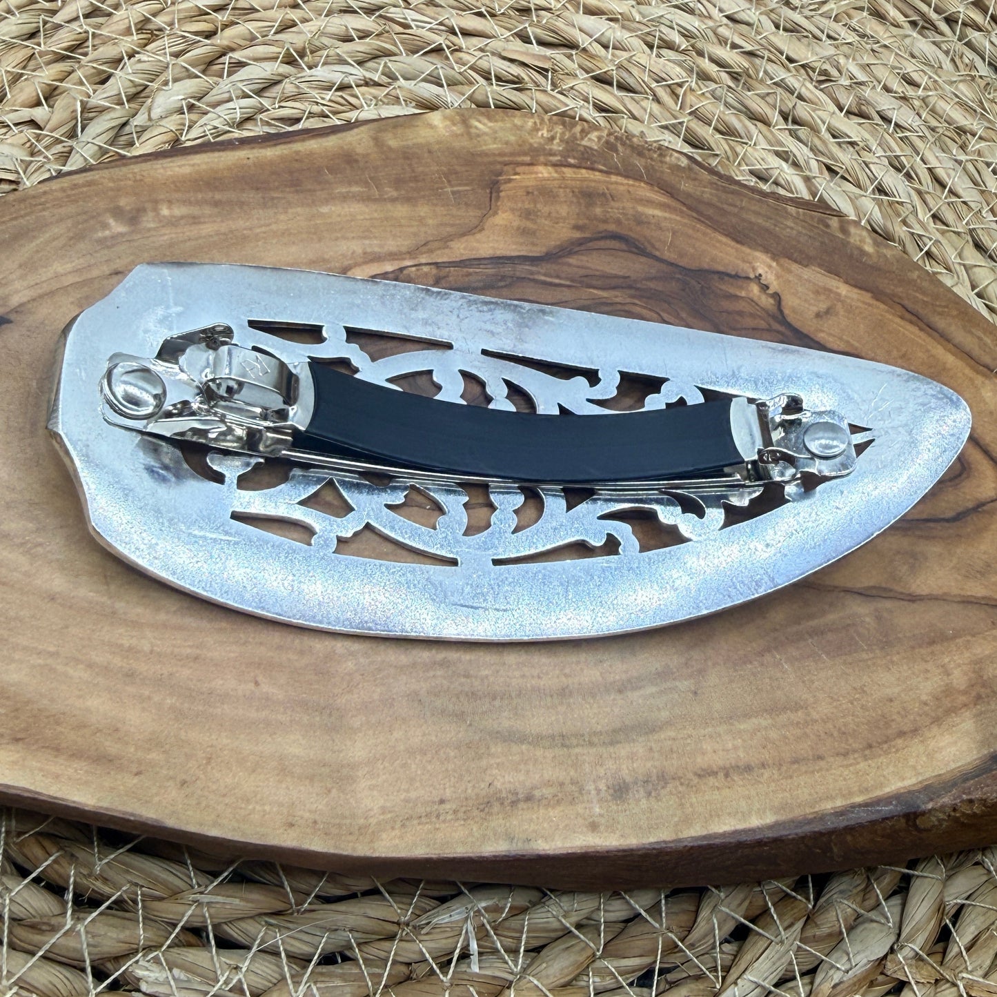 Hair Clip/Barrette From Pie Server