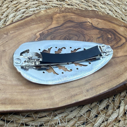 Hair Clip/Barrette From Pie Server