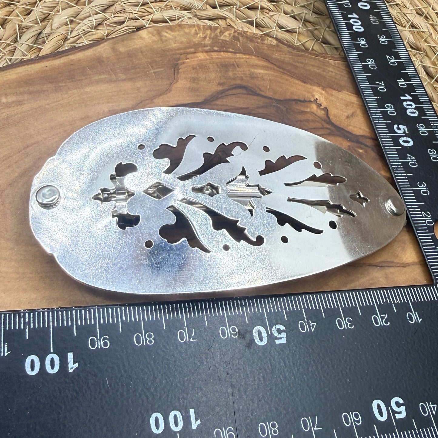 Hair Clip/Barrette From Pie Server