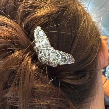 French Hair Pin Lunar Moth