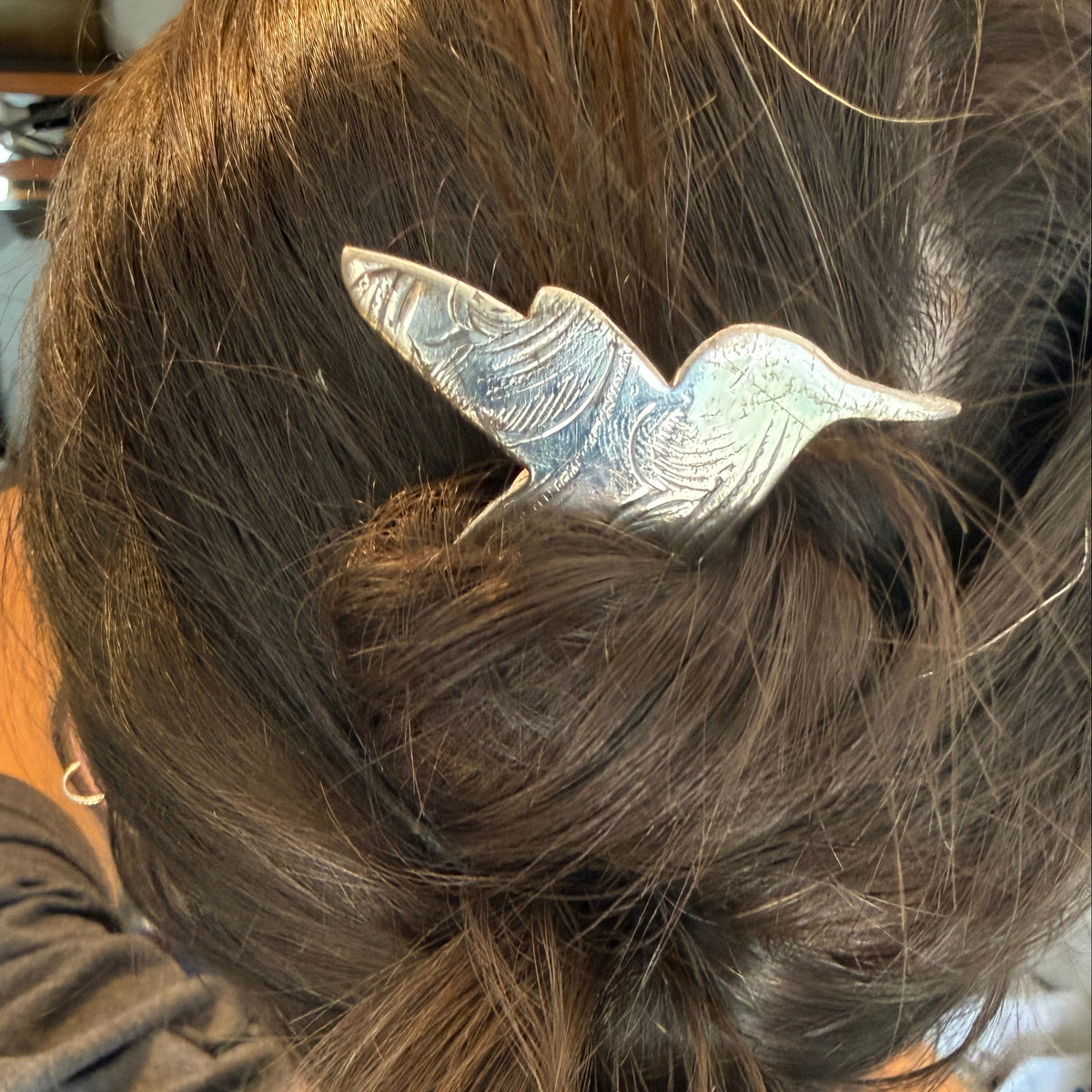French Hair Pin Hummingbird