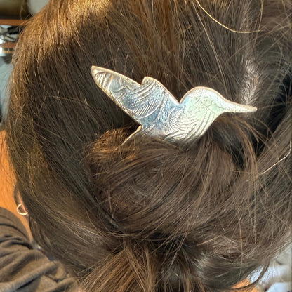 French Hair Pin Hummingbird