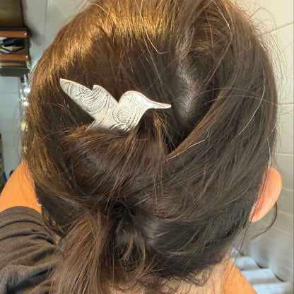 French Hair Pin Hummingbird