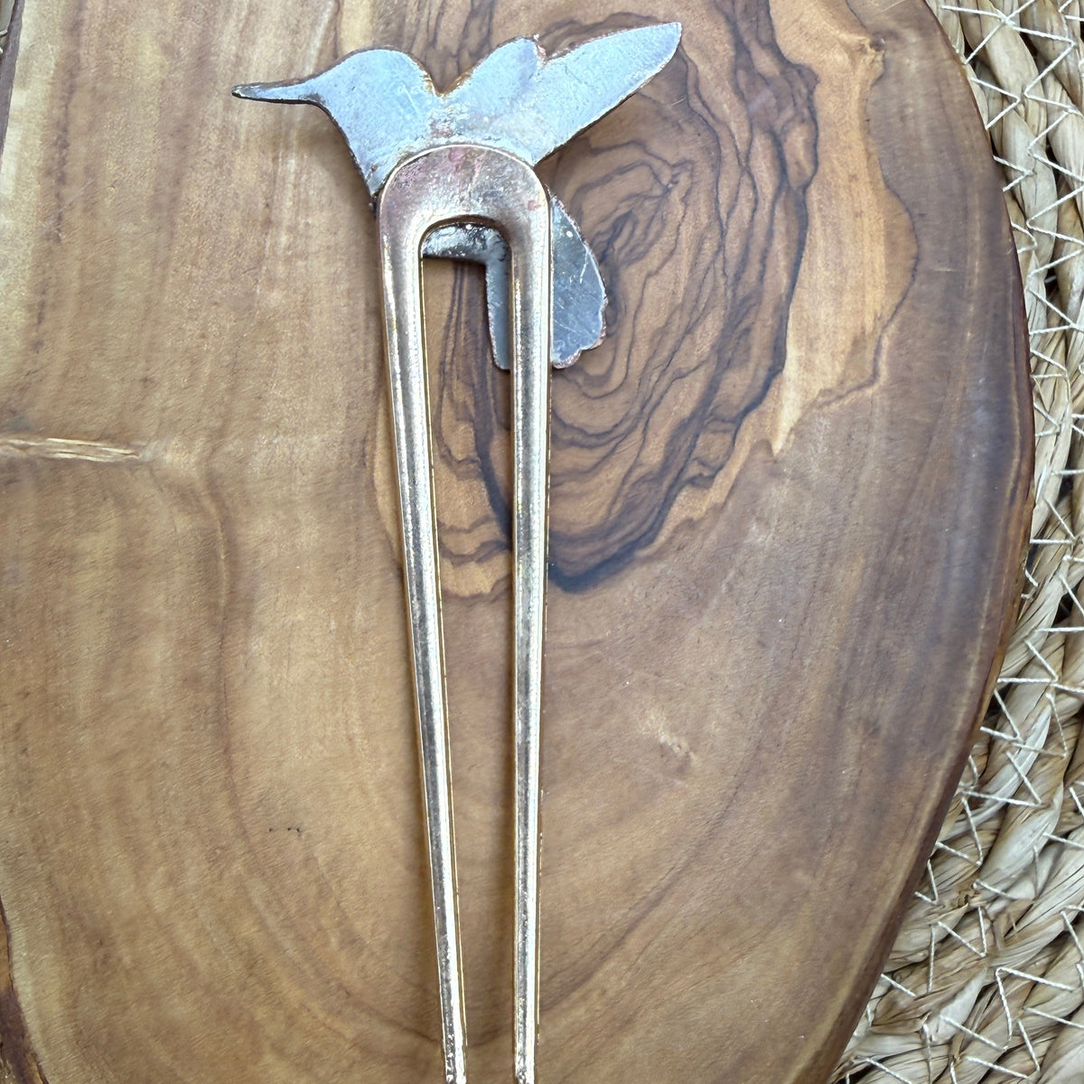 French Hair Pin Hummingbird