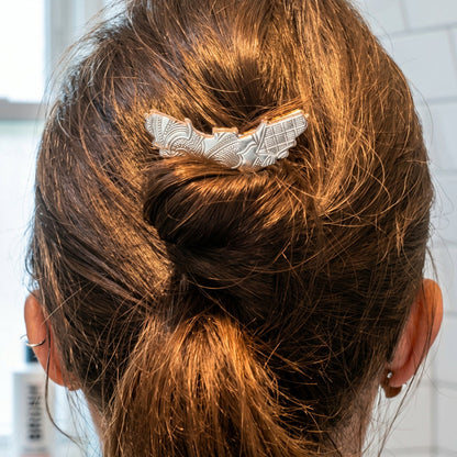 French Hair Pin - Owl/Bird