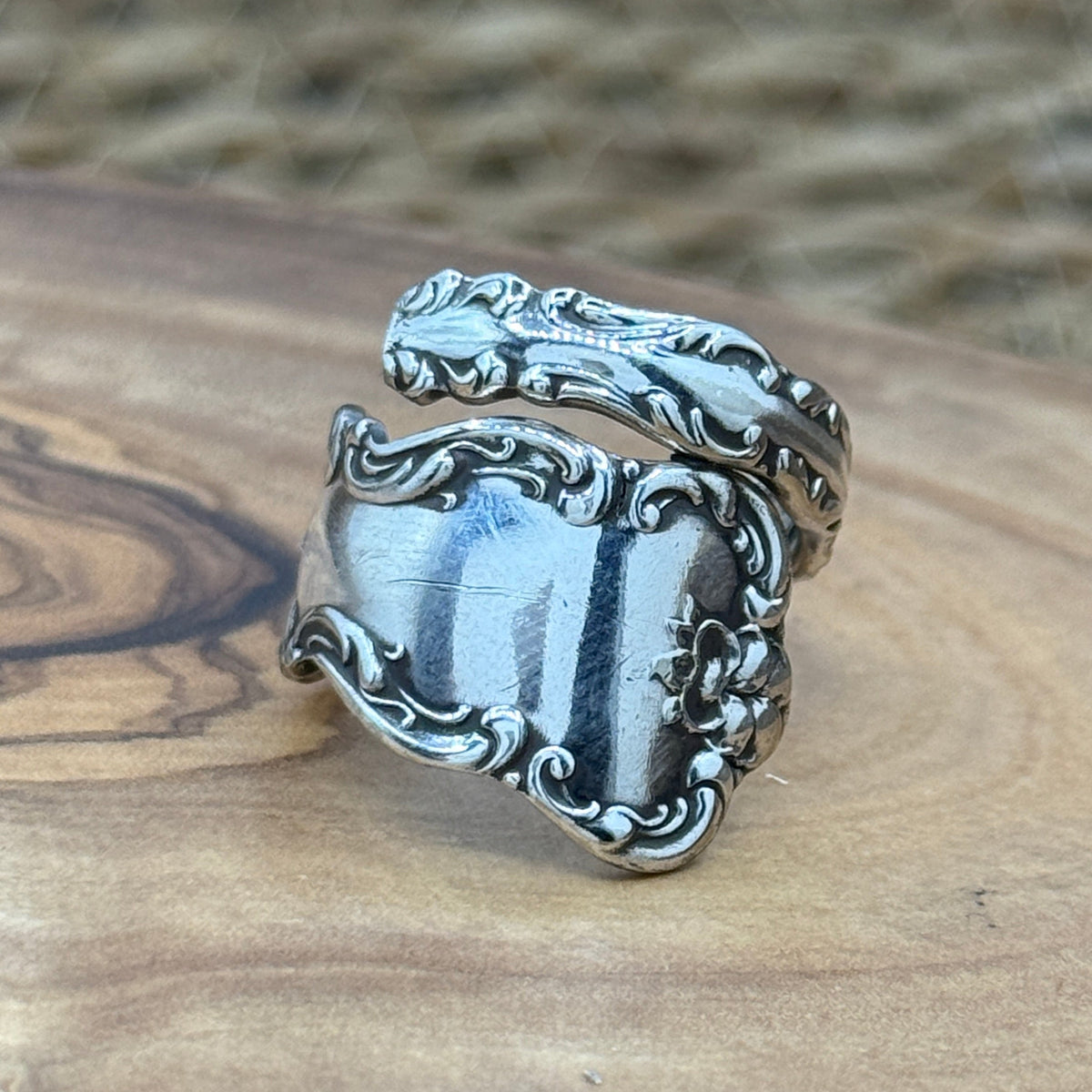 Silver Spoon Ring
