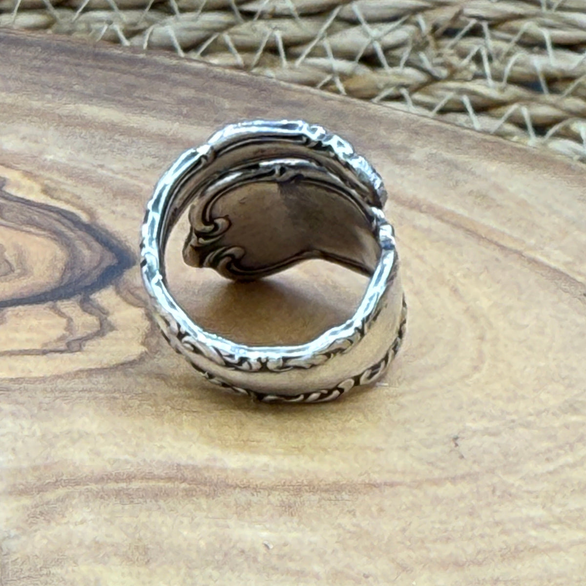 Silver Spoon Ring