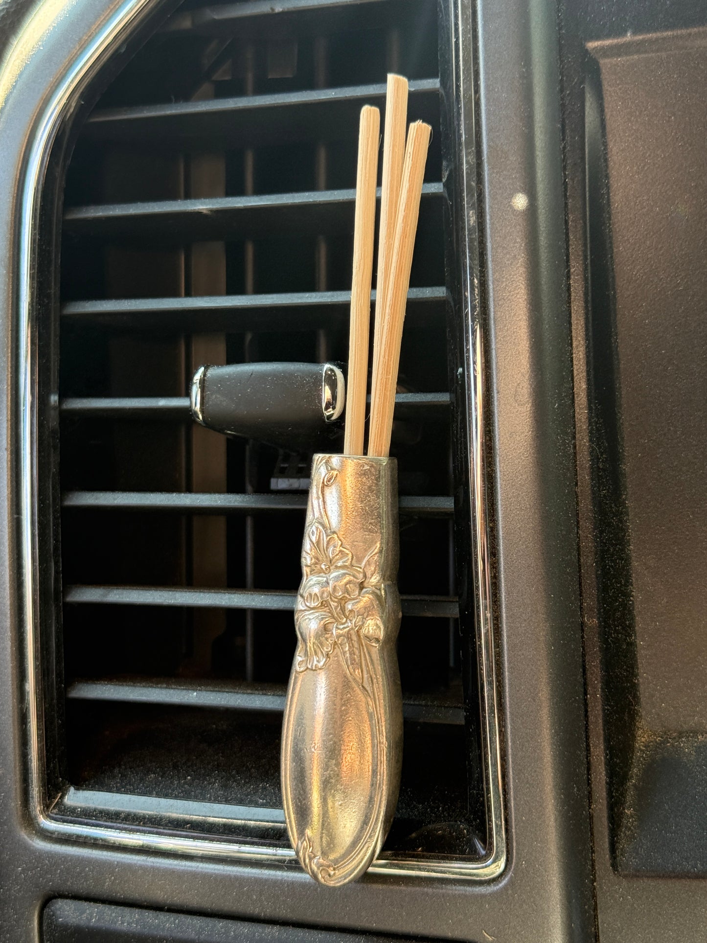 Antique Silverware Knife Handle Car Air Freshener, Essential Oil Diffuser or Mini Vase