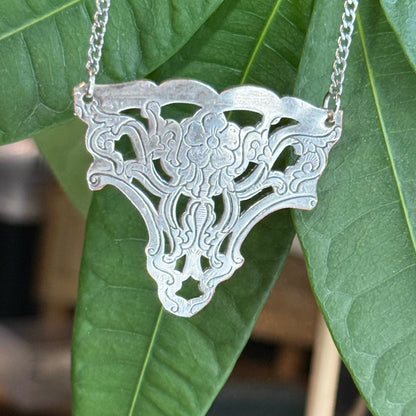 Silver Tray Pendant