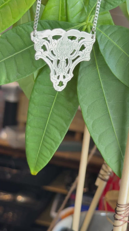 Silver Tray Pendant