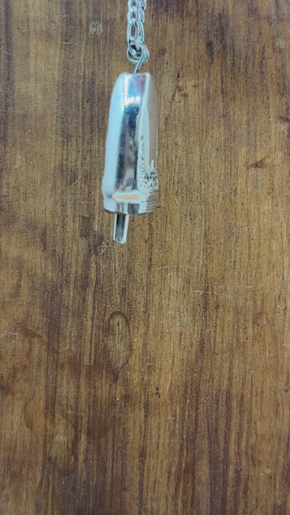 Silver Fairy Bell Pendant