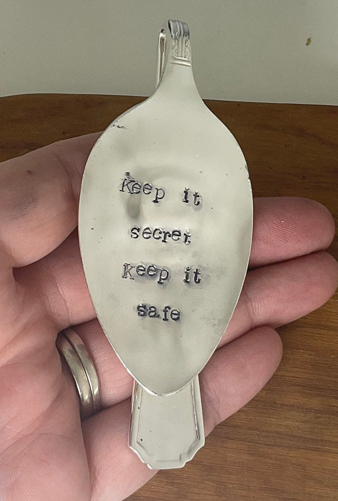 Silverware Bookmark made from a Vintage Spoon with Lord of the Ring quote | Gift for Book lover, Unique Teacher Gift