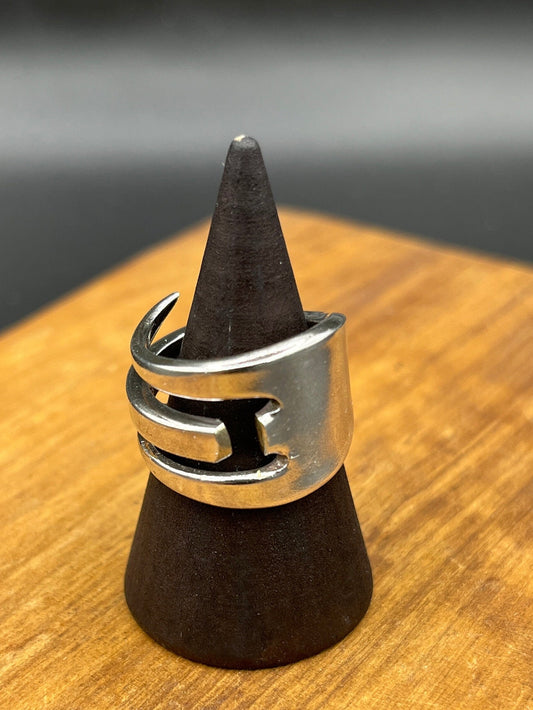 Silver Fork Ring